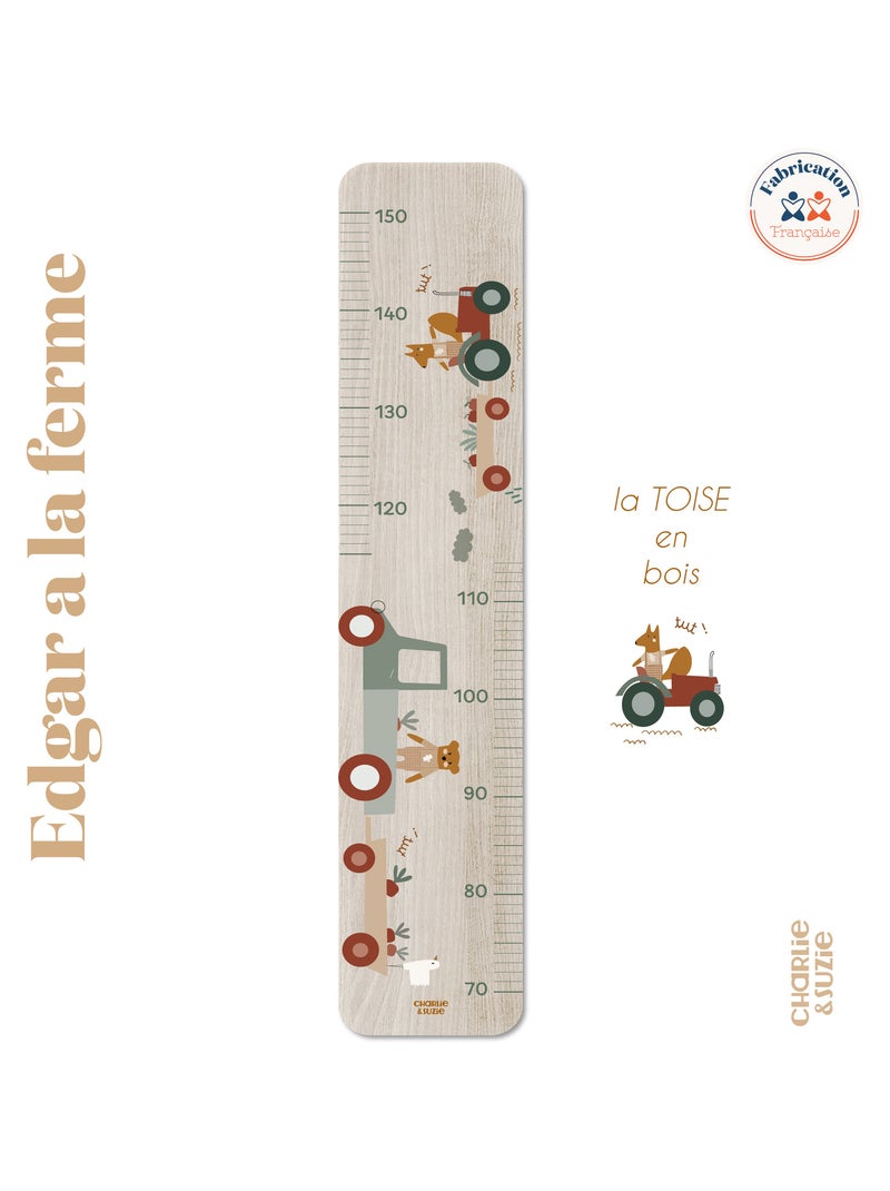 Toise en Bois Le Tracteur Multicolore - Kiabi