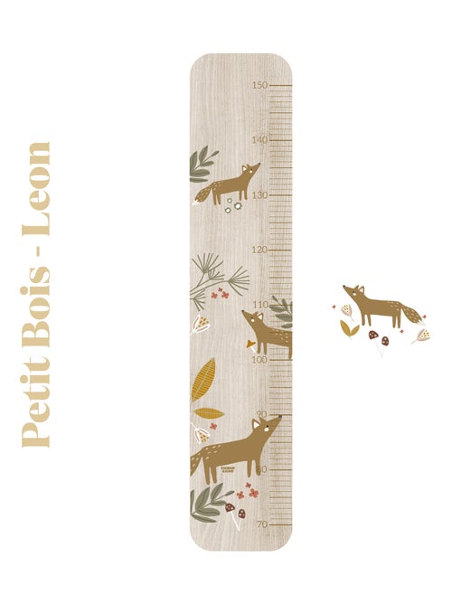 Toise en Bois Léon - 3 Renards - Kiabi Toise en Bois Léon - 3 Renards - Kiabi