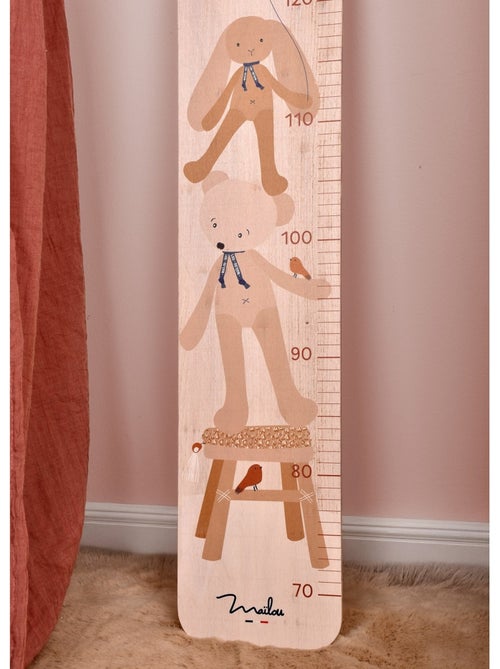 Toise en bois Ours naturel - Kiabi Toise en bois Ours naturel - Kiabi