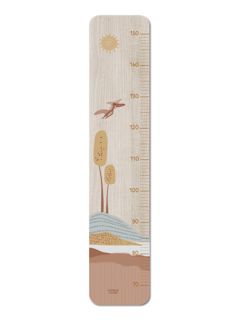 Toise en Bois Paysage Dino Multicolore - Kiabi