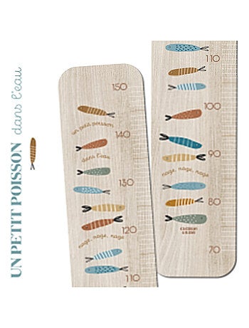 Toise en Bois Petit poisson