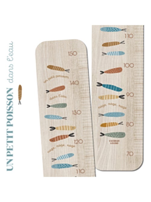 Toise en Bois Petit poisson - Kiabi Toise en Bois Petit poisson - Kiabi