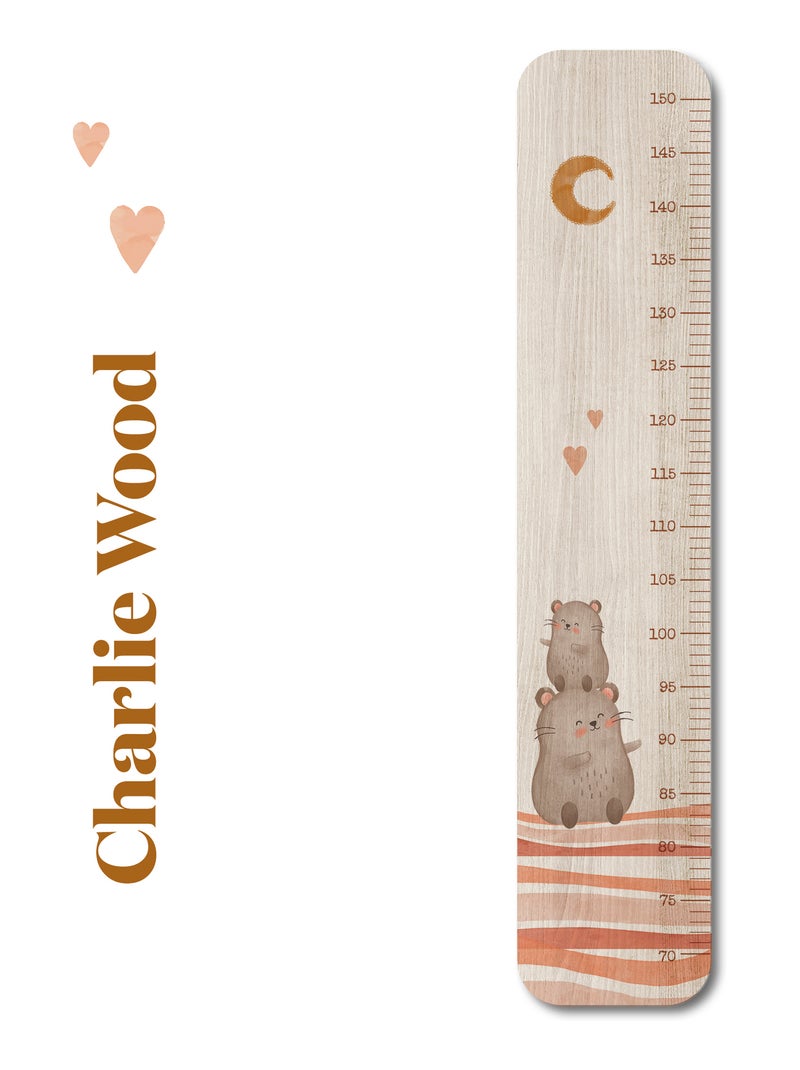 Toise en Bois Petite Souris Multicolore - Kiabi