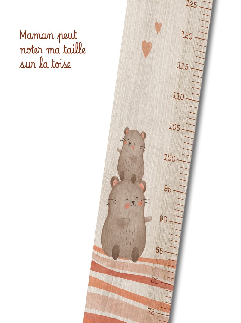 Toise en Bois Petite Souris Multicolore - Kiabi