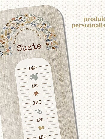 Toise en Bois Rainbow Floral Lili-Rose