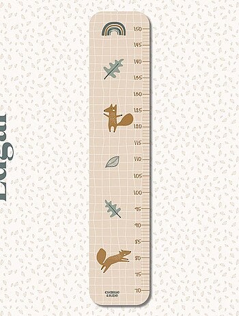 Toise en Bois Renard All Over Edgar