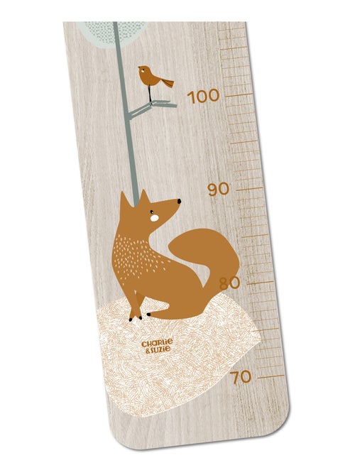 Toise en Bois Renard Assis Forêt Edgar - Kiabi