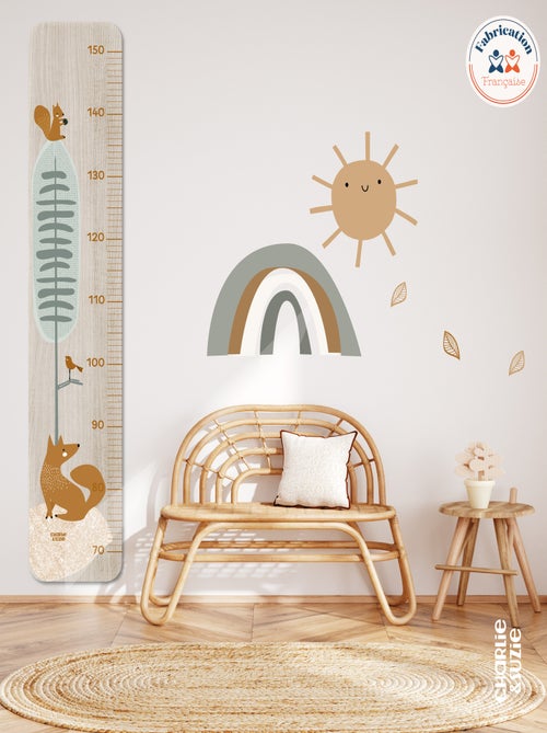 Toise en Bois Renard Assis Forêt Edgar - Kiabi