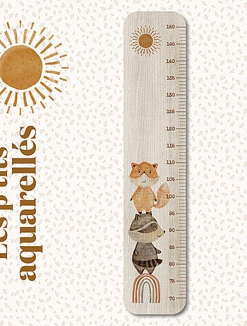 Toise en Bois Renard & Raton Rainbow