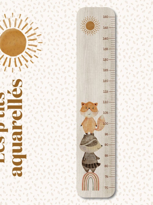 Toise en Bois Renard & Raton Rainbow - Kiabi