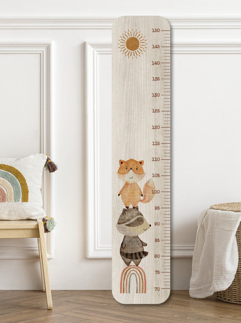 Toise en Bois Renard & Raton Rainbow Multicolore - Kiabi