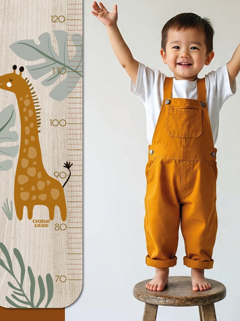 Toise en bois Savana Girafe Multicolore - Kiabi