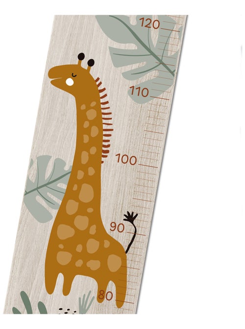 Toise en bois Savana Girafe - Kiabi