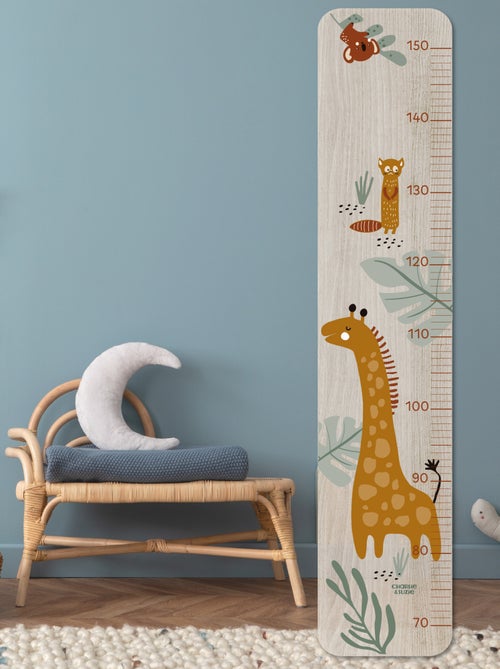 Toise en bois Savana Girafe - Kiabi