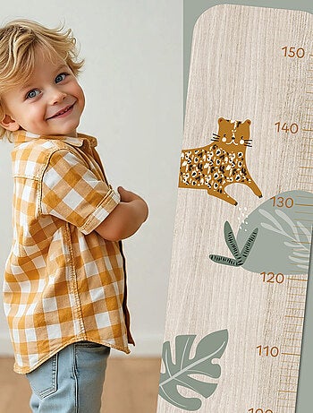 Toise en bois Savana Panthères