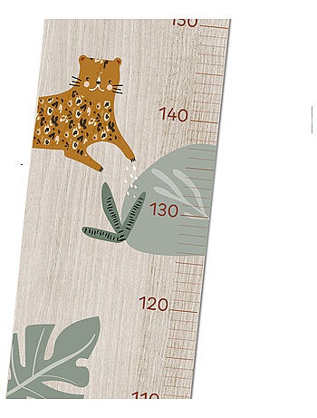 Toise en bois Savana Panthères