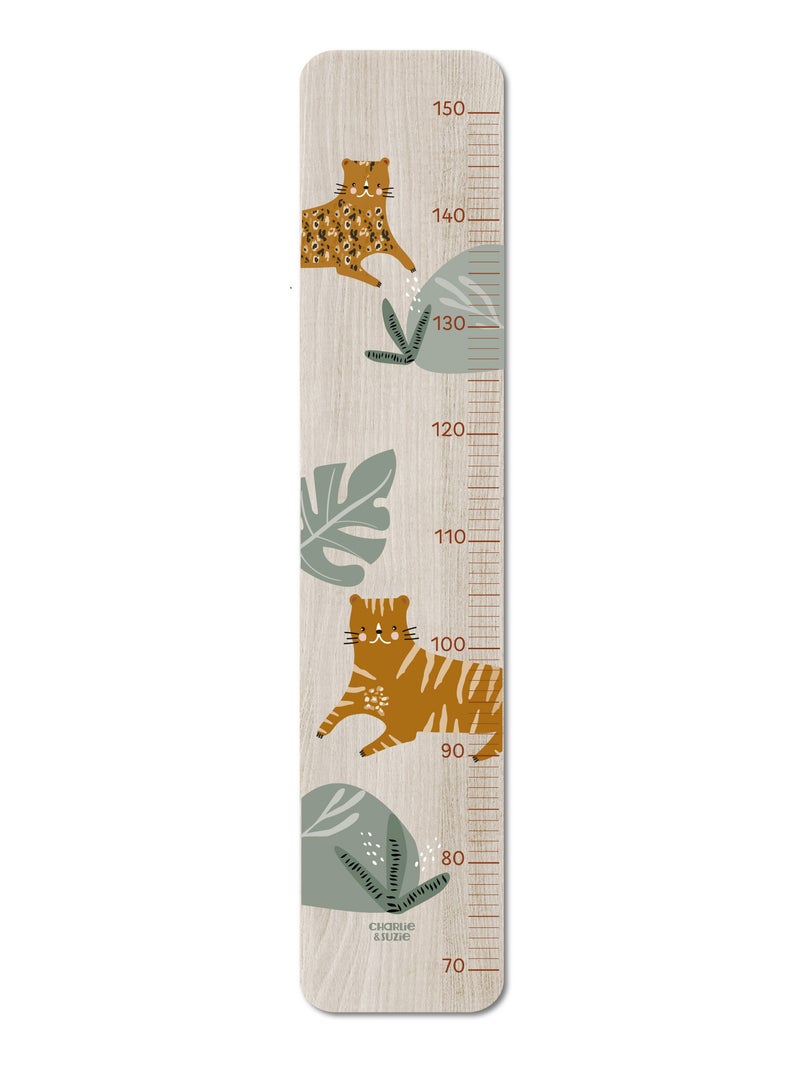 Toise en bois Savana Panthères Multicolore - Kiabi
