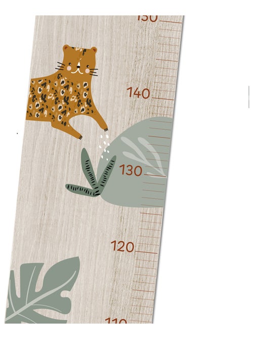 Toise en bois Savana Panthères - Kiabi