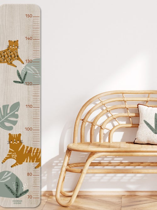 Toise en bois Savana Panthères - Kiabi