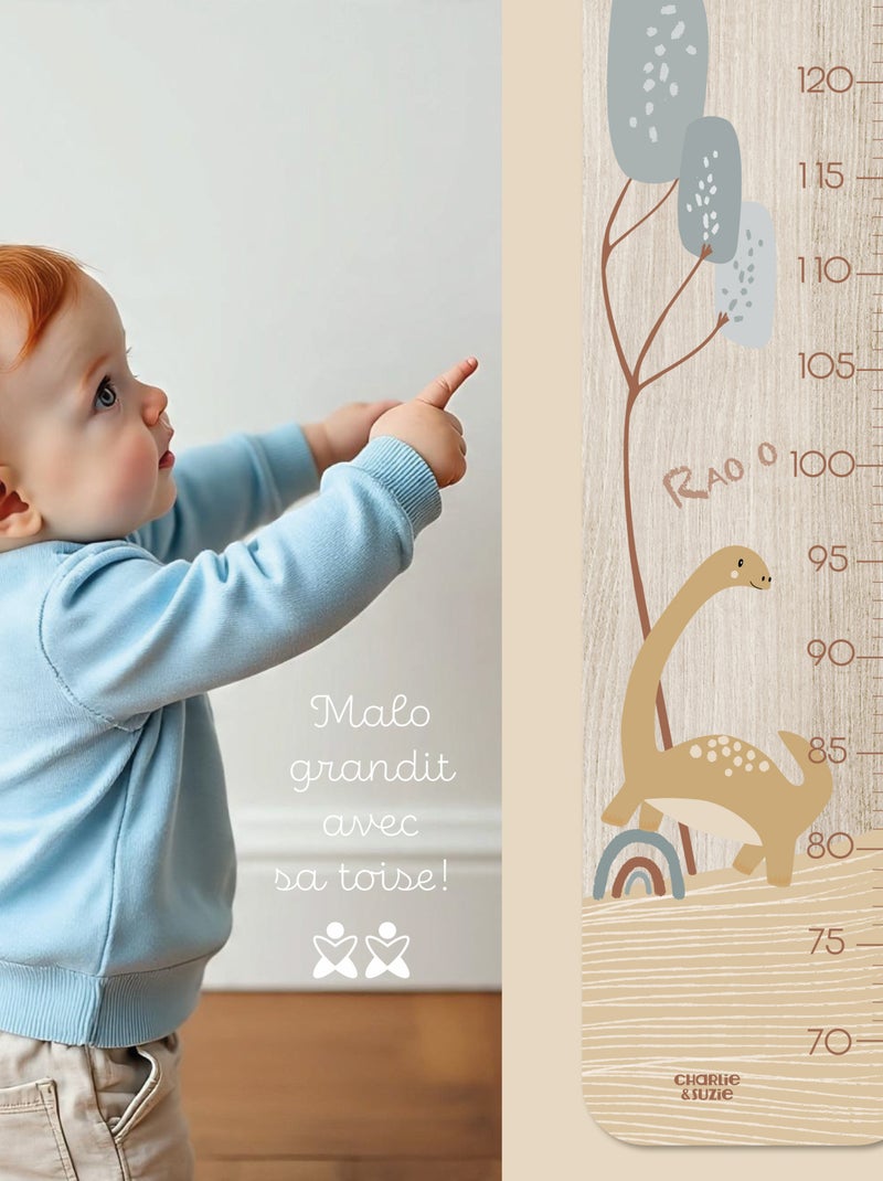 Toise en Bois Scennette Dino Xxl Multicolore - Kiabi