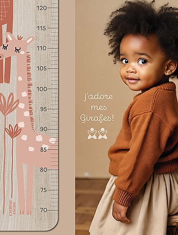 Toise en Bois Sofia Xxl Girafe