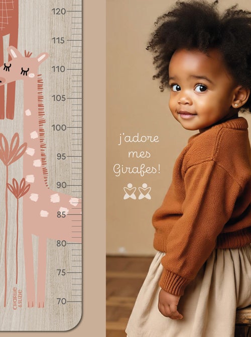 Toise en Bois Sofia Xxl Girafe - Kiabi