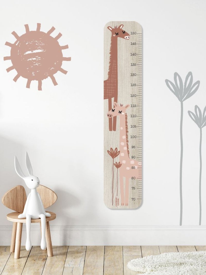 Toise en Bois Sofia Xxl Girafe Multicolore - Kiabi