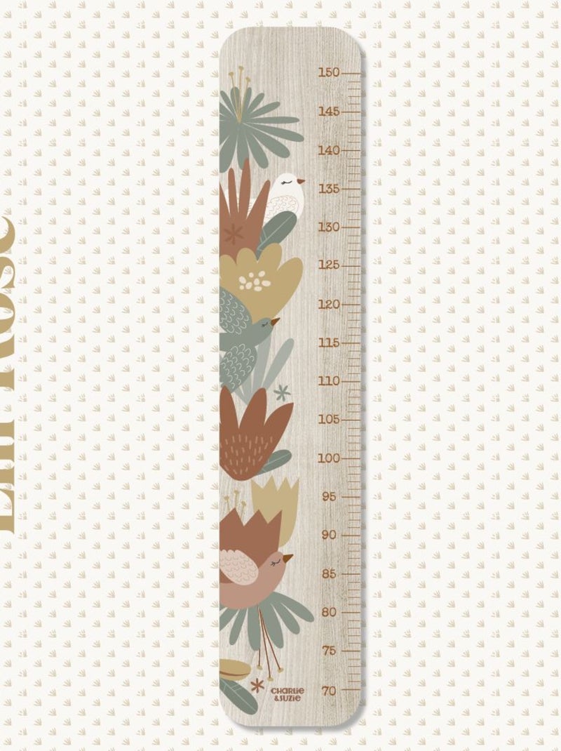 Toise en Bois Xxl Oiseaux Lili-Rose Multicolore - Kiabi