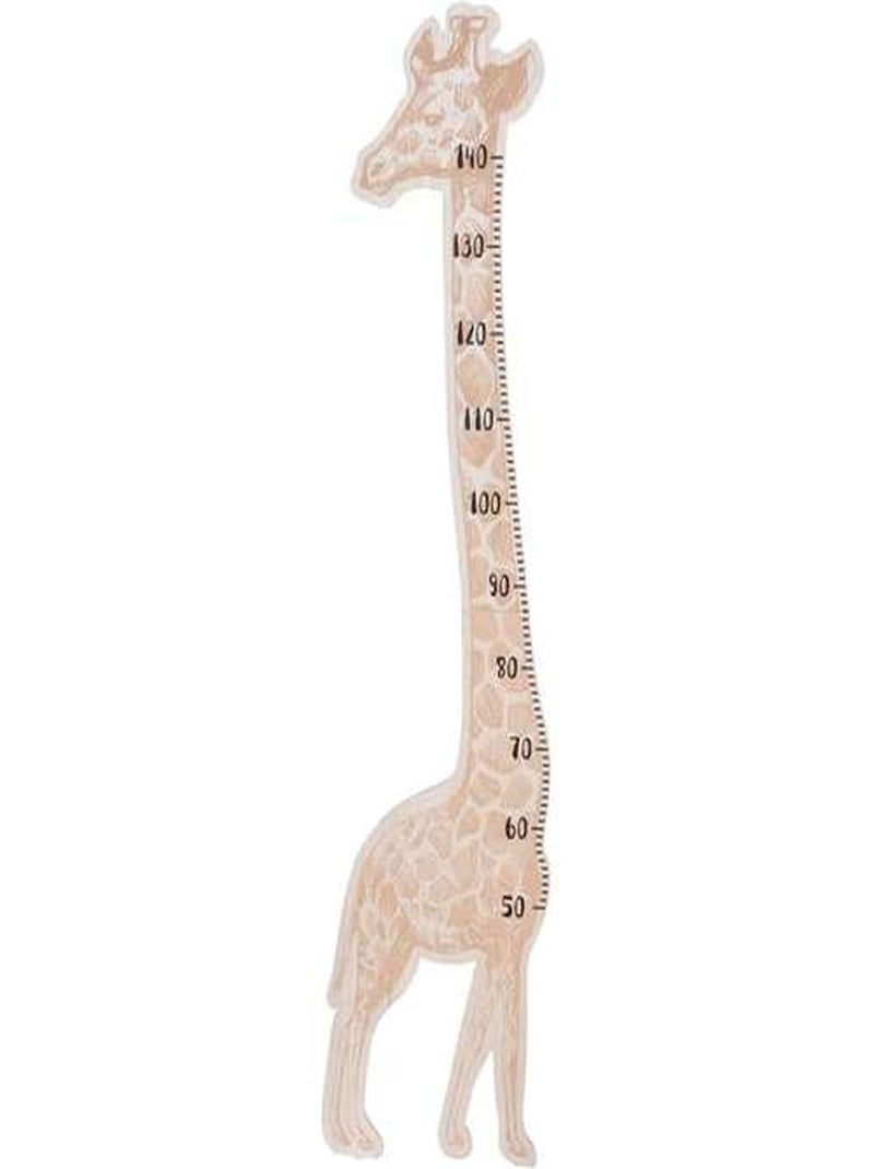 Toise enfant en bois Girafe Beige - Kiabi