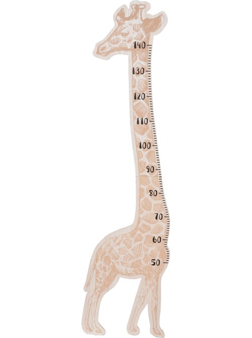 Toise enfant girafe en bois GIRAFE - Kiabi