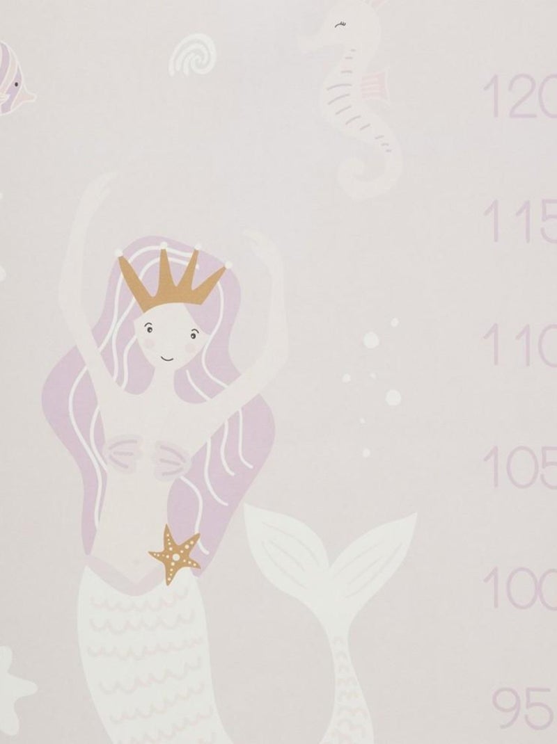 Toise kakemono Sirène H120 Violet - Kiabi