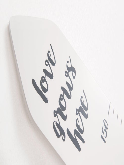 Toise murale en bois 'Rock Star Baby' - ROBA - Kiabi