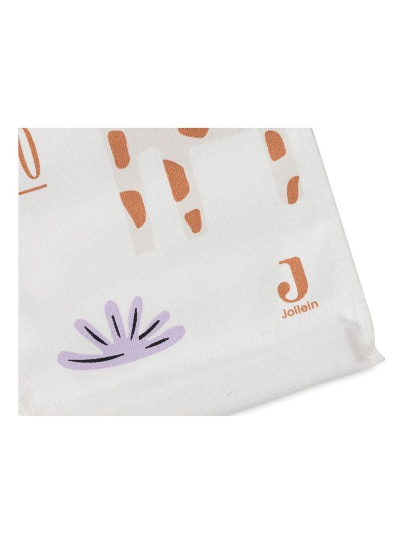 Toise murale Jungle Jambo en coton Blanc - Kiabi