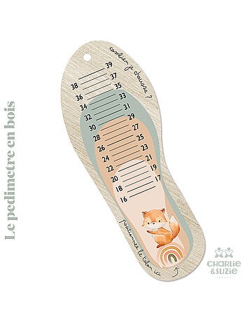 Toise pédimètre en bois Forêt Renard