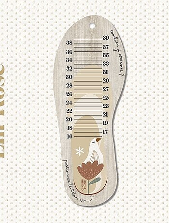 Toise pédimètre en bois Lili-Rose