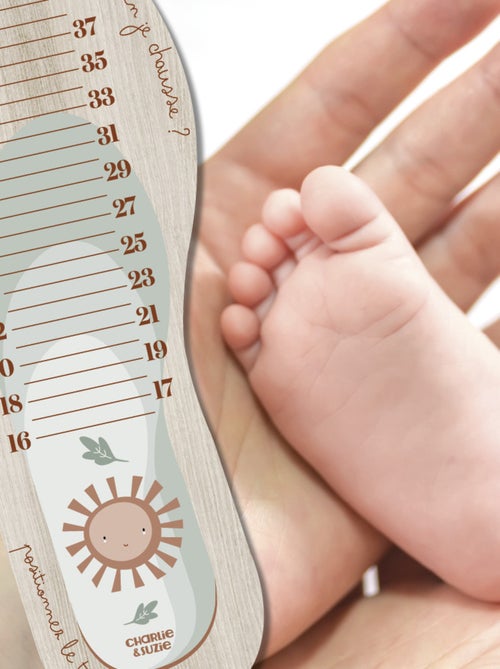 Toise pédimètre en bois Paloma - Kiabi