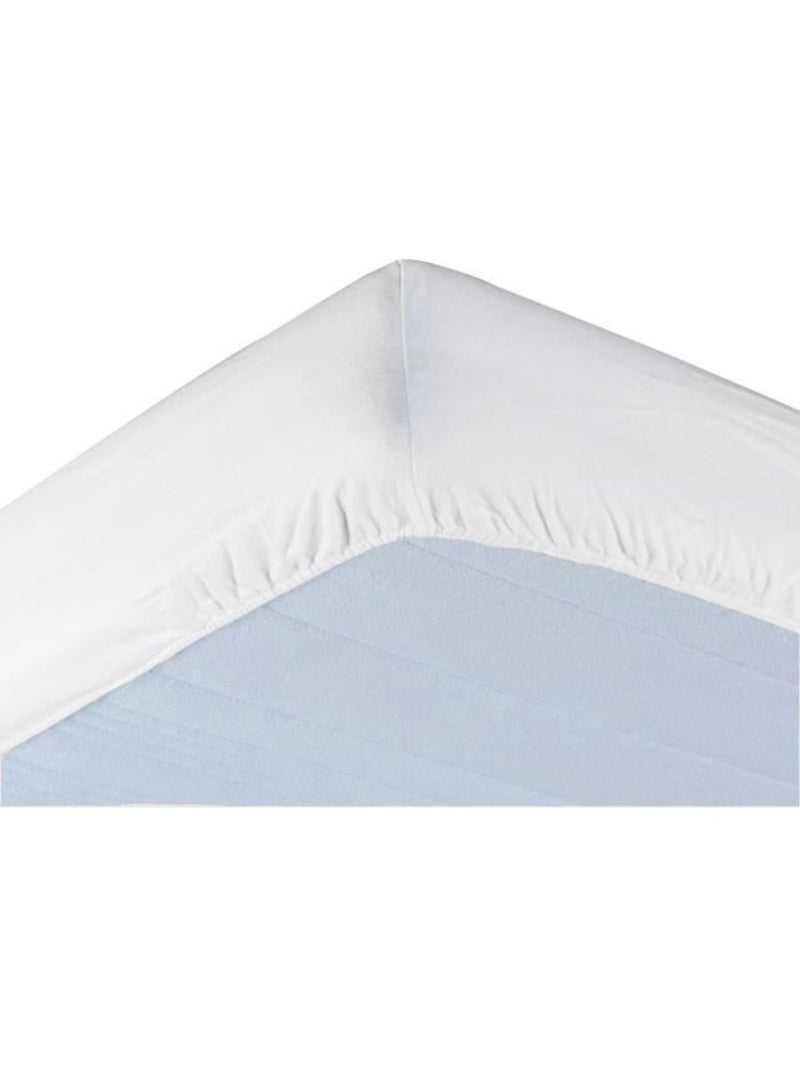 Toison d'or - alèse housse imperméable - transalese éponge 100 % coton - 120 x 190 cm Blanc - Kiabi