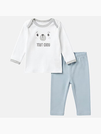 Tom Kids - Coffret naissance pour bébé gris avec accessoires
