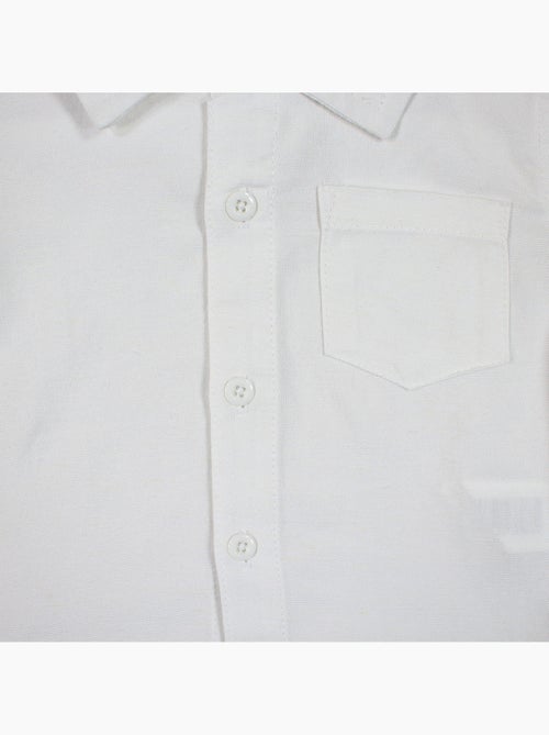 Tom Kids - Ensemble bébé garçon de cérémonie chemise manches courtes et pantalon - Kiabi