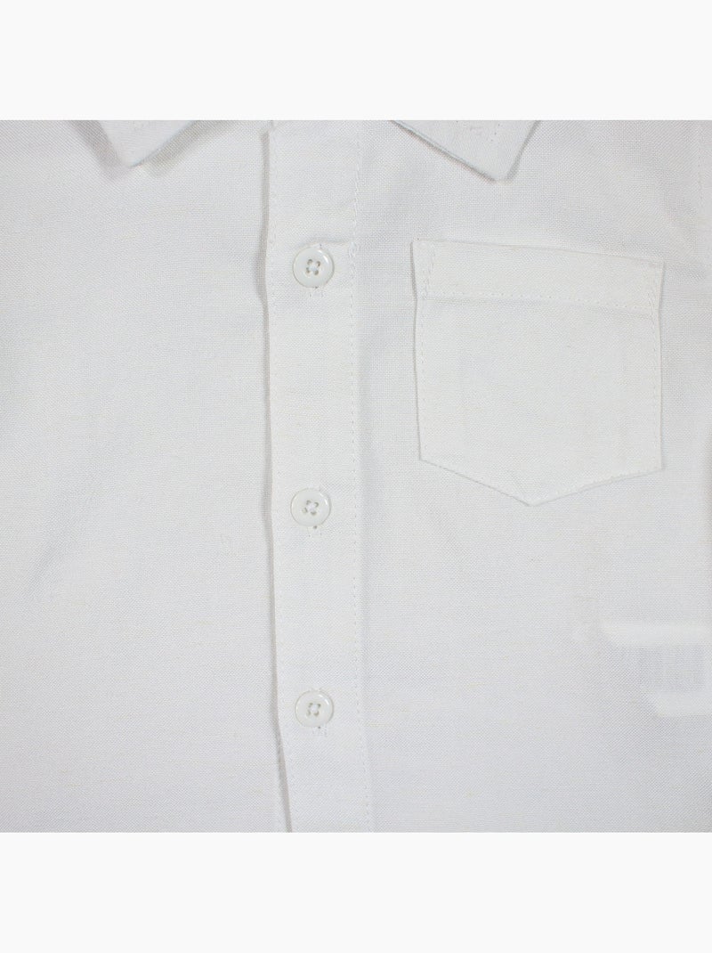 Tom Kids - Ensemble bébé garçon de cérémonie chemise manches courtes et pantalon Blanc - Kiabi