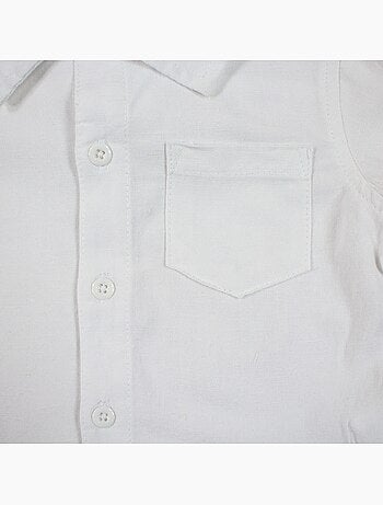 Tom Kids - Ensemble bébé garçon de cérémonie chemise manches courtes et short