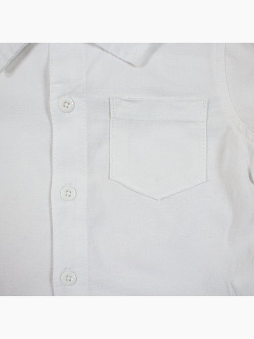 Tom Kids - Ensemble bébé garçon de cérémonie chemise manches courtes et short - Kiabi