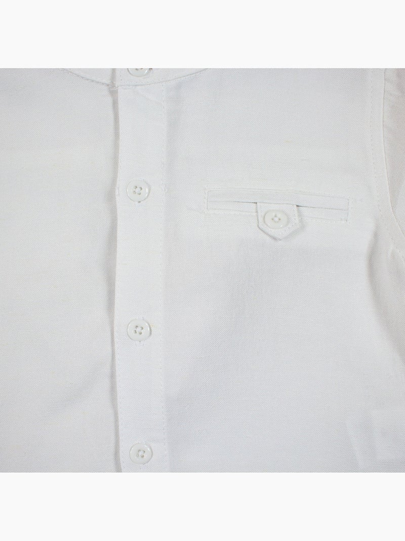 Tom Kids - Ensemble bébé garçon pour cérémonies estivales chemise gilet n?ud papillon et short Blanc - Kiabi