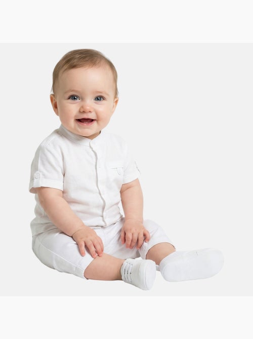 Tom Kids - Ensemble bébé garçon pour les cérémonies chemise manches courtes et pantalon - Kiabi