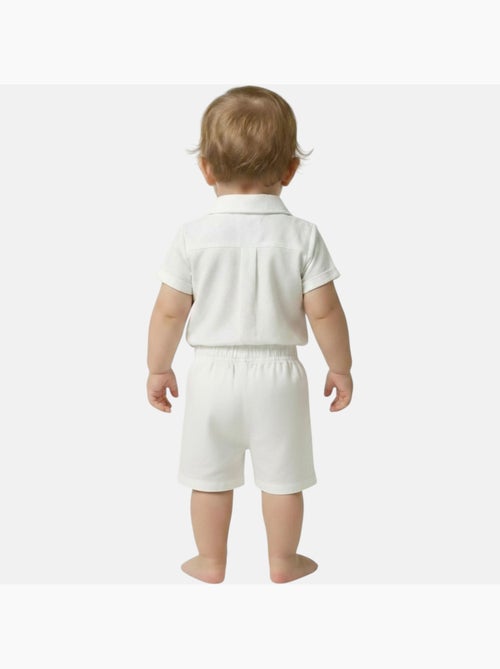 Tom Kids - Ensemble bébé garçon pour les cérémonies chemise manches courtes et short - Kiabi