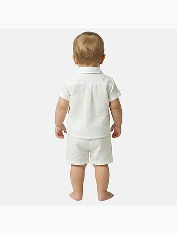 Tom kids - ensemble cérémonie chemise et short