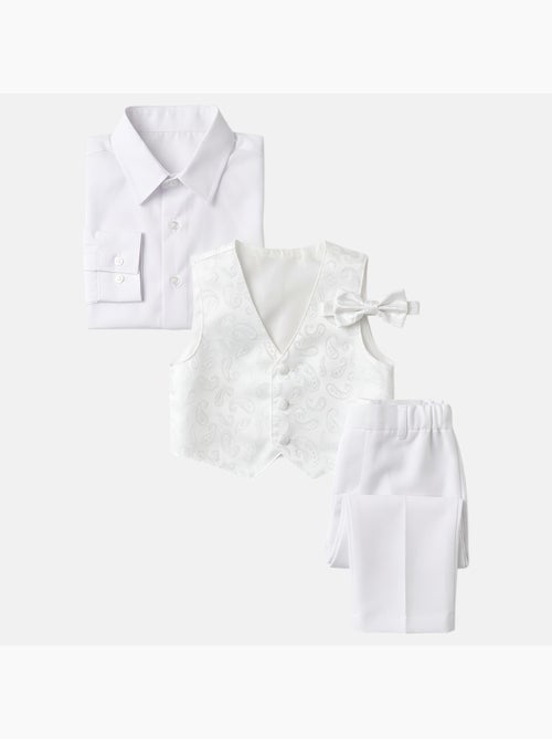 Tom Kids - Ensemble garçon cérémonie chemise manches courtes et short - Kiabi