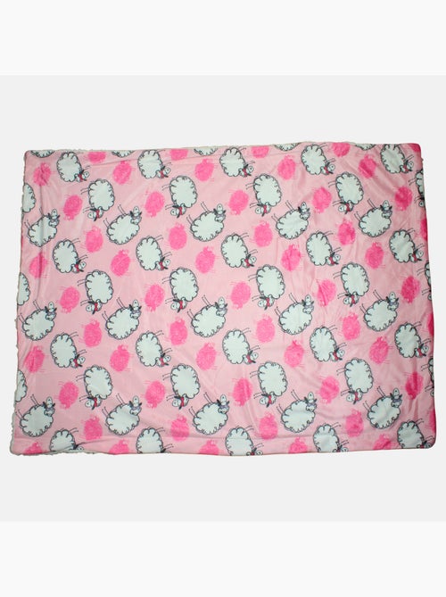Tom Kids - Plaid bébé à motifs moutons et nuages - Kiabi