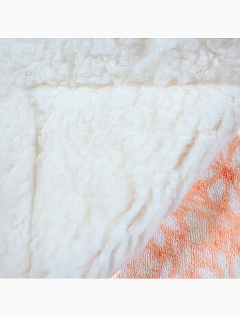 Tom Kids - Plaid bébé doux à motifs fleurs -