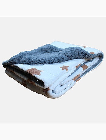 Tom Kids - Plaid doux à motifs étoiles